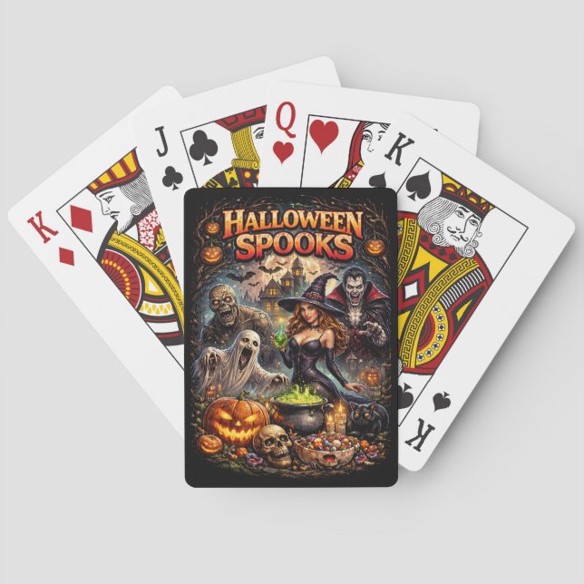 Baralho Espíritos de Halloween (Verso)