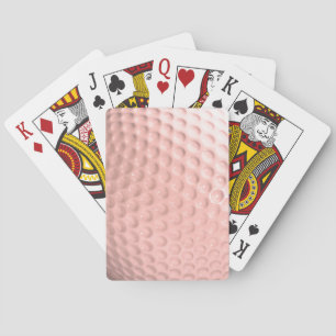 Baralho Esportes De Bola De Golfe Rosa