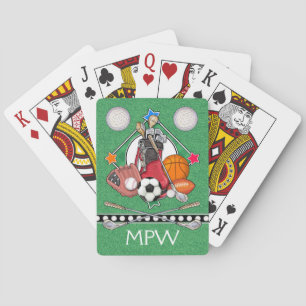 Baralho ESPORTES - Placas de jogar - SRF