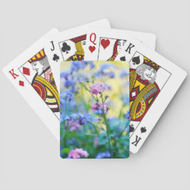 Baralho Esqueçam-me-não-flores