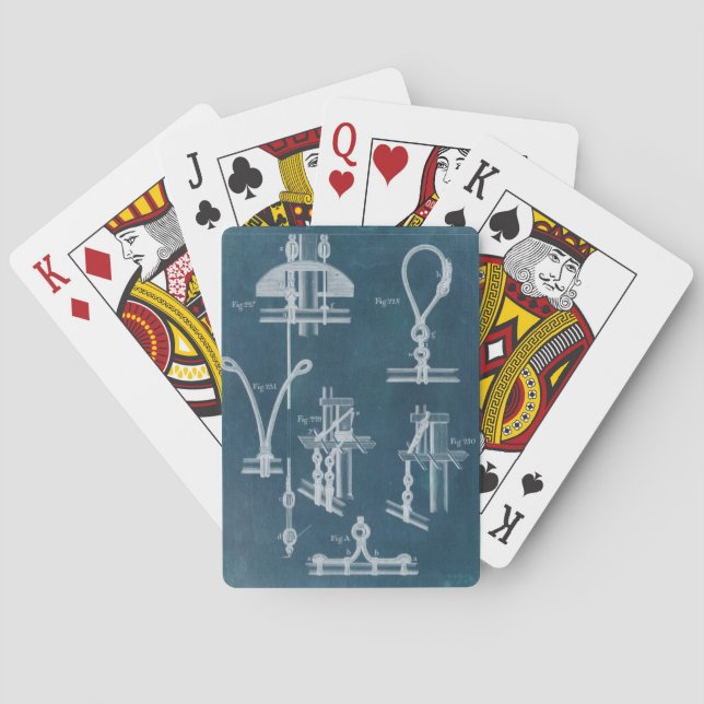 Baralho Esquema de Detalhes Náuticos IV (Verso)