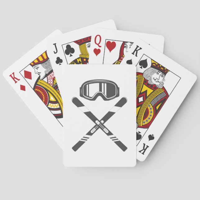 Baralho Esqui Cruzado (Verso)