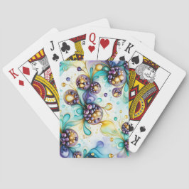 Baralho Essência do padrão de mirtilo