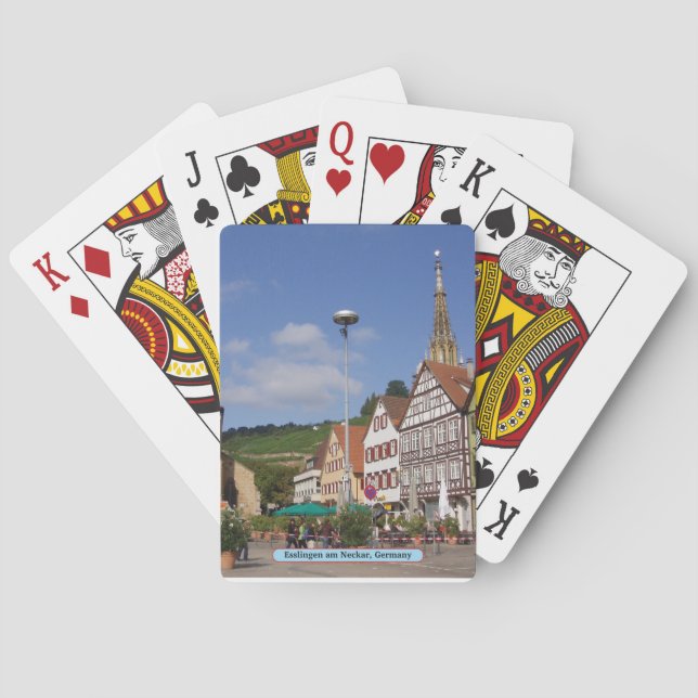 Baralho Esslingen am Neckar, Alemanha (Verso)