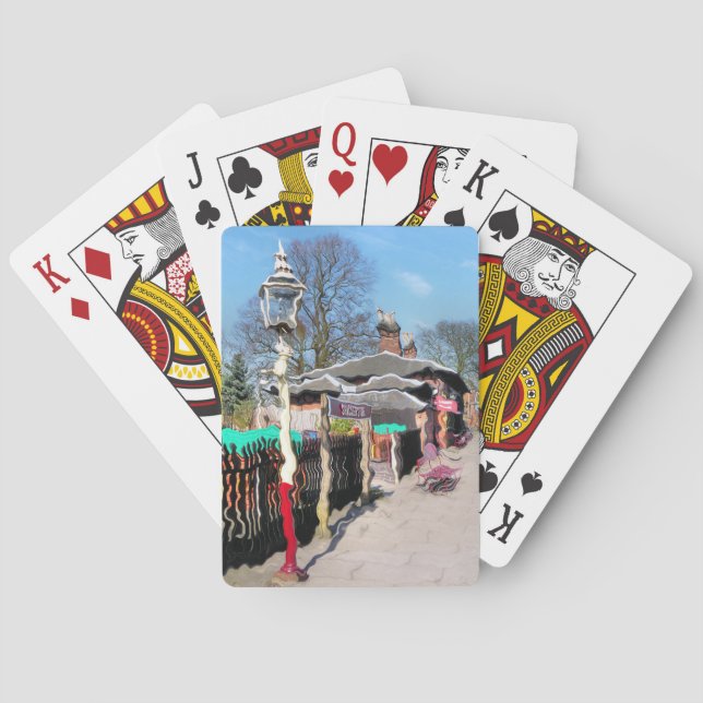 BARALHO ESTAÇÃO DE COMBOIO ANTIGO (Verso)