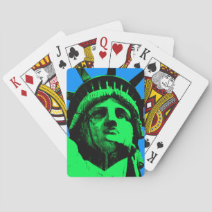 Baralho Estátua da liberdade do pop art