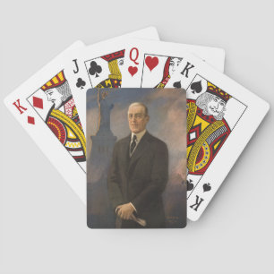 Baralho Estátua da Liberdade e Presidente Woodrow Wilson