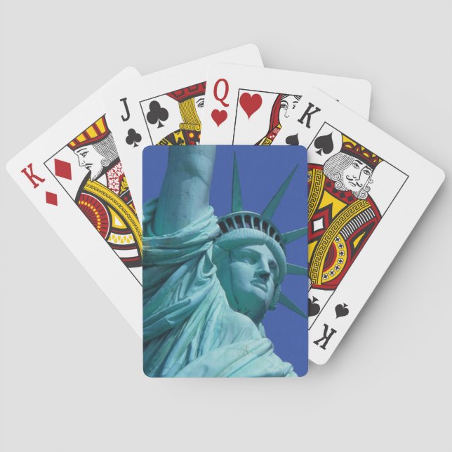 Baralho Estátua da Liberdade, Nova York, EUA 8 (Verso)