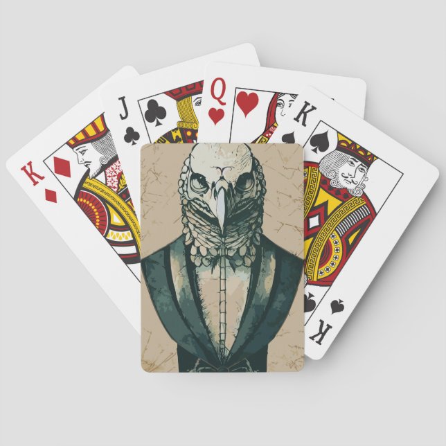 Baralho Estátua de Águia Balda Aristocrat (Verso)