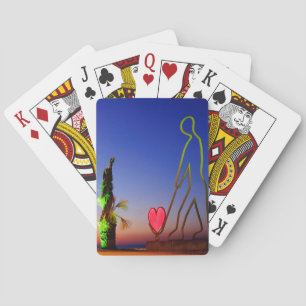 Baralho Estátua de amor