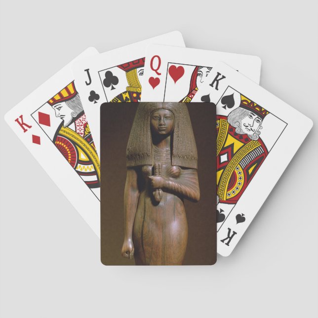 Baralho Estatueta do Tuya, cabeça do harem do minuto, N (Verso)