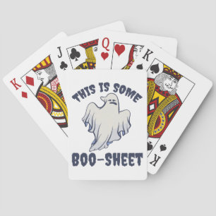 Baralho Este é um Boo Sheet Sassy Ghost