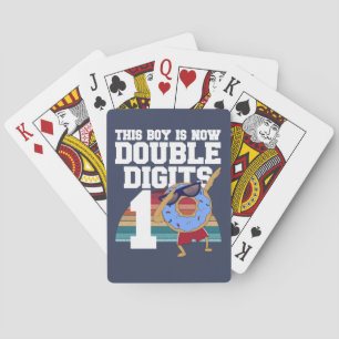 Baralho Este menino agora tem dois dígitos engraçados 10º 