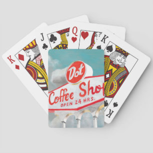 Baralho Estrada Americana  Sinal de Compro de Café