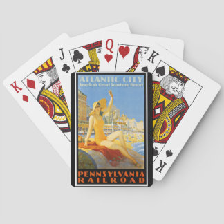 Baralho Estrada de ferro de Pensilvânia a Atlantic City