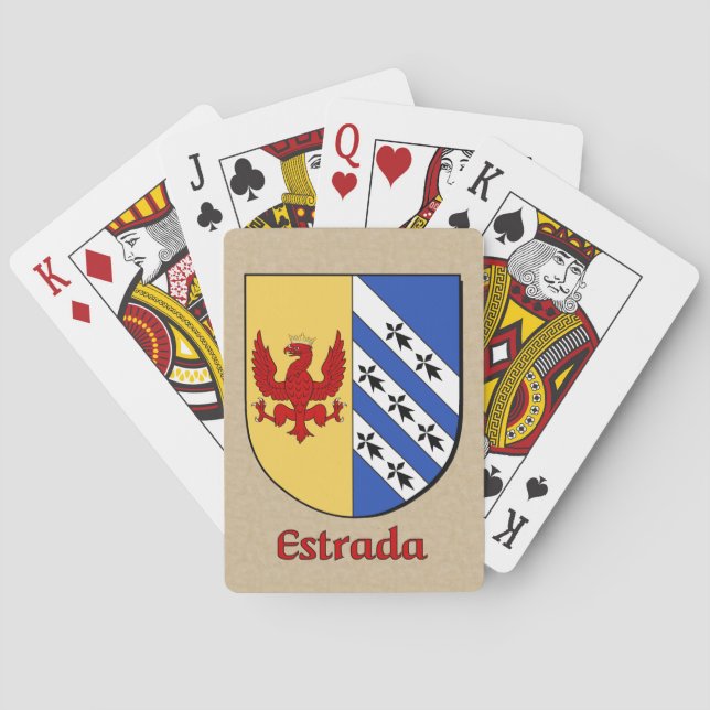 Baralho Estrada Heraldic Shield (Verso)