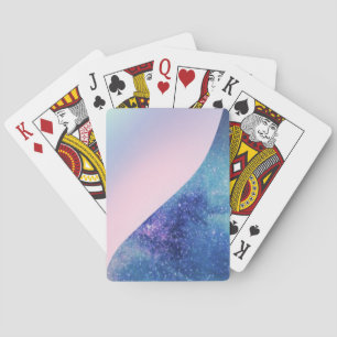 Baralho Estrela brilhante de galáxia moderna gradiente ros