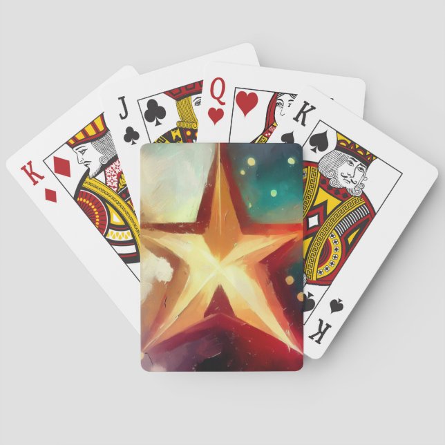 Baralho Estrela de Natal (3) (Verso)