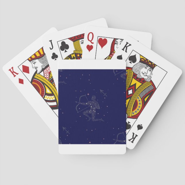 Baralho estrelas sagitário (Verso)