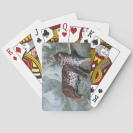Baralho Estudo de um Leopardo (por Jean-Baptiste Oudry)