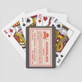 Baralho Etiqueta de prata rápida