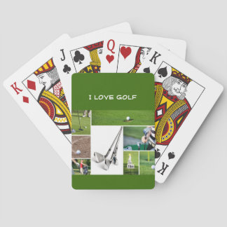 Baralho Eu adoro Golf jogar cartas