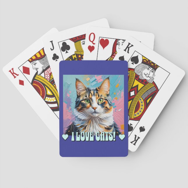 Baralho Eu Amo Gatos! (Verso)
