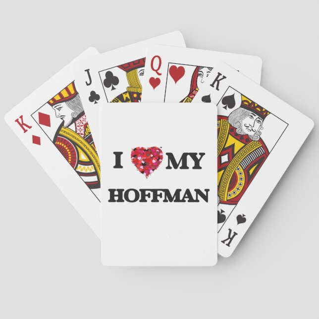 Baralho Eu amo MEU Hoffman (Verso)