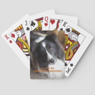 Baralho Eu Amo Meu Shetland Sheepdog