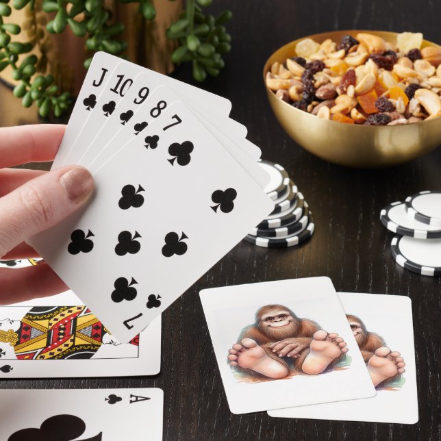 Baralho Eu e Minhas Cartas de Jogar do Pé Grande (In situ)
