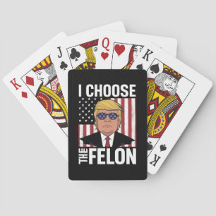 Baralho Eu Escolho O Criminoso Trump 2024 Patriota Republi