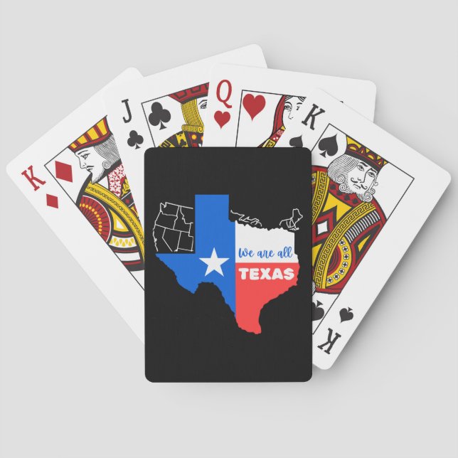 Baralho Eu Fico Com O Texas (Verso)