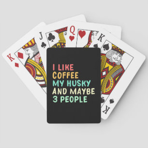 Baralho Eu Gosto De Café E Meu Rouco
