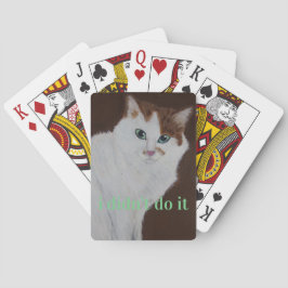 Baralho eu não o fiz