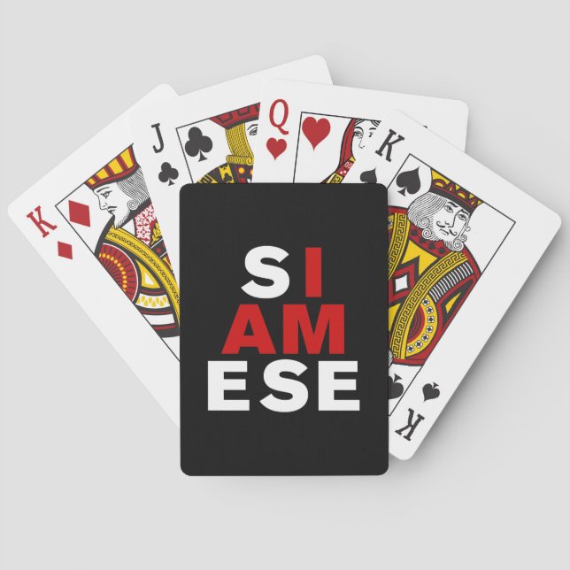 BARALHO EU SOU SIAMESE (Verso)