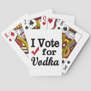 Baralho Eu Voto por Vodka