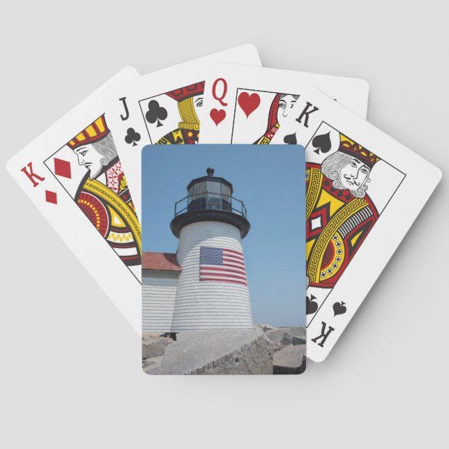 Baralho EUA, Massachusetts, Nantucket. Brant Point (Verso)