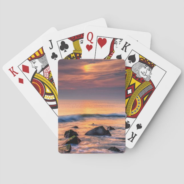 Baralho EUA, Nova Jersey, Cabo May (Verso)