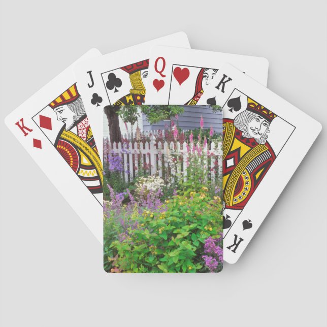 Baralho EUA, Oregon, Portland. Explosão De Springtime (Verso)