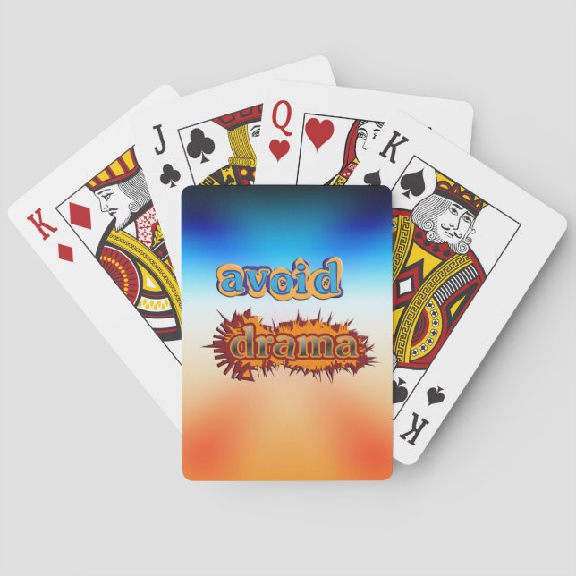 Baralho Evitar o Drama (Verso)