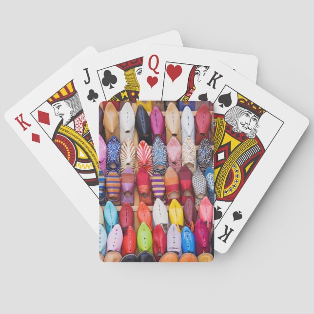 Baralho Exibidos calçados em compro nas almas (Verso)