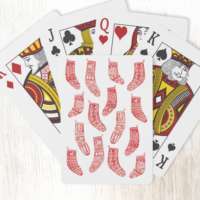 Baralho Existências de Natal nórdicas (Nordic Stockings playing cards)