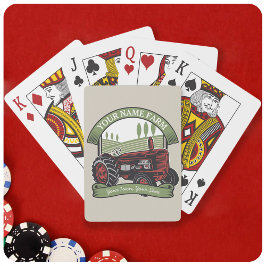 Baralho Explorador Terrestre Personalizado De Fazendas Vin