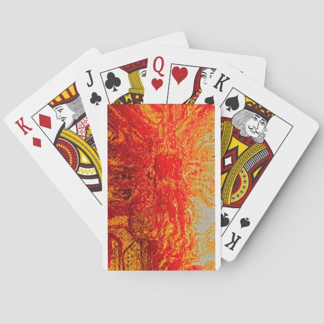 Baralho Explosão da Fiery do Conselho de Circuito (Verso)