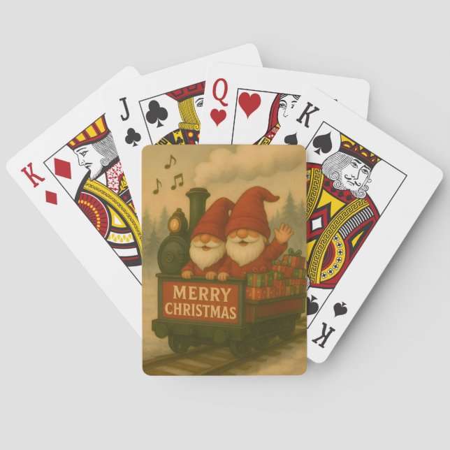 Baralho Expresso Musical dos Gnomos Whimsical (Verso)