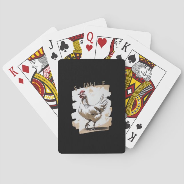 Baralho F-Caw-F Vintage Graphic (Verso)