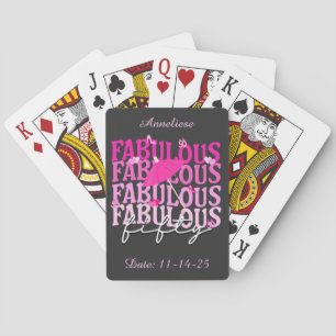 Baralho Fabuloso Cinquenta Coquetéis Guarda-chuvas 50º Ani