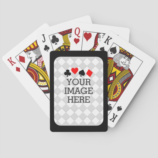 Baralho Faça facilmente seus próprios em uma etapa com (Verso)