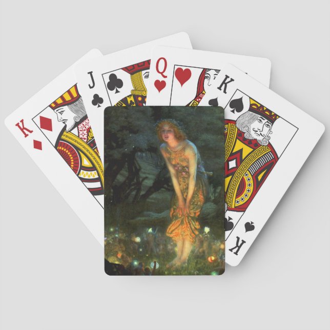 Baralho Fadas do Círculo Láteo Fairies no meio da véspera  (Verso)