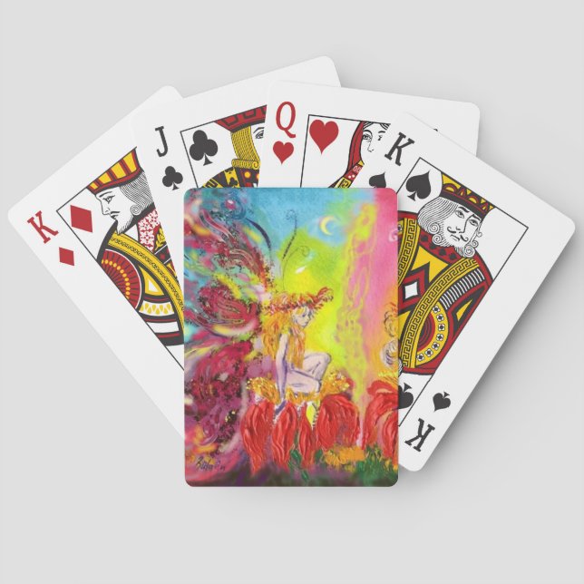 BARALHO FAIRIA DA FLOR DO DAWN (Verso)